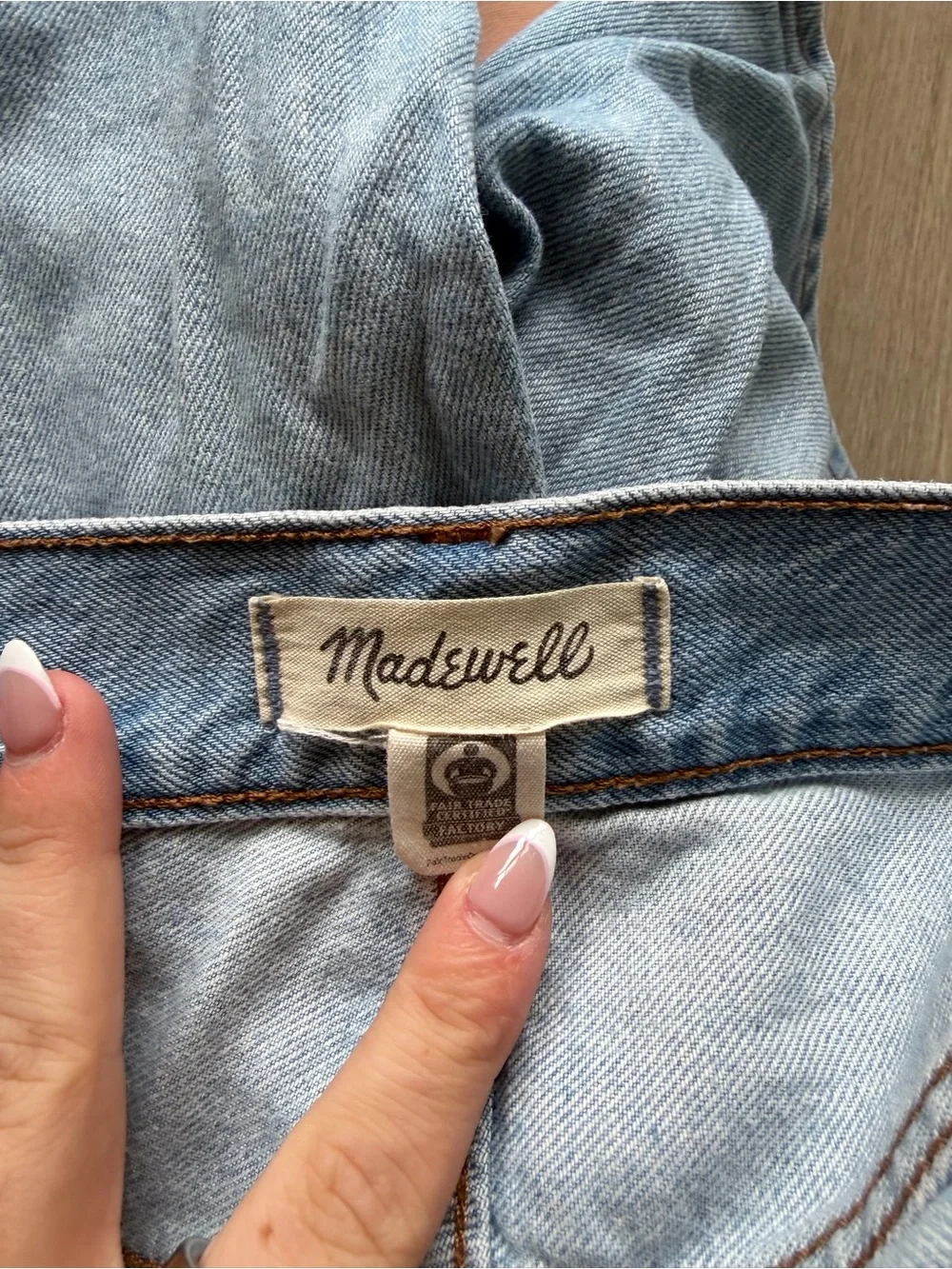 Women’s Baggy Light Blue Denim Shorts